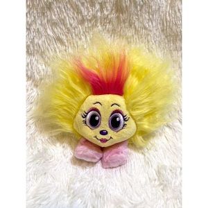 🌻Zuru Shnooks Snuggles Huggable Plush Animal Stuffed Toy Pink Yellow